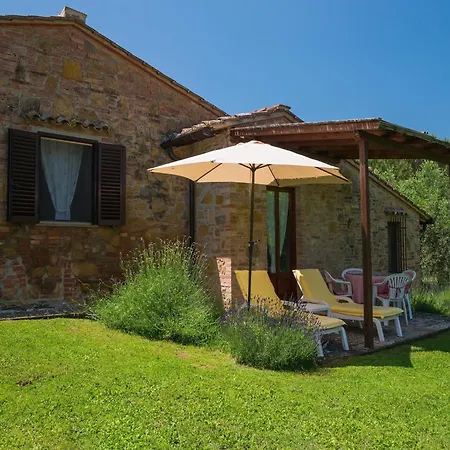 Panoramic Renovated Barn With Terrace And Pool Montaione