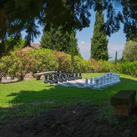 Panoramic Renovated Barn With Terrace And Pool Montaione