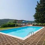 Panoramic Renovated Barn With Terrace And Pool Montaione